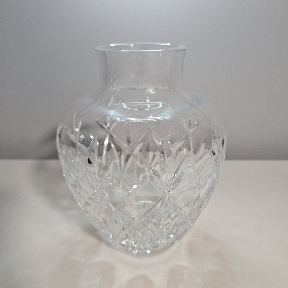 Vintage Tiffany & Co Sybil Elegant Clear Crystal Vase